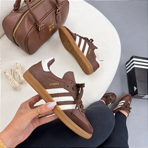 Adidas Samba OG Feminino - Chocolate