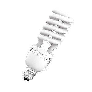 Lâmpada Fluorescente 105W E40 127V Espiral Osram