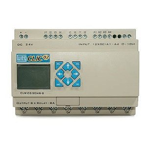 Controlador de Programação CLW-02/20HR-D 24VCC Clic02 Weg