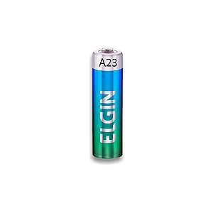 Bateria Alcalina A23 12V para Controle Remoto Elgin