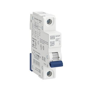 Mini Disjuntor Residencial MDWP-C 50A Monopolar Curva C Weg