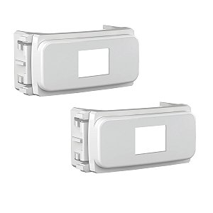 Módulo para conectar RJ45 branco com 2 peças Composé Weg