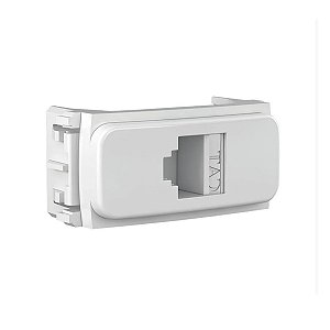 Módulo Tomada RJ45 com Keystone Branco Composé Weg