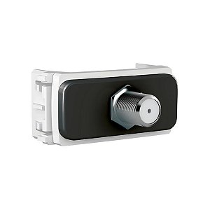 Módulo Tomada TV/Video Coaxial Preto Composé Weg