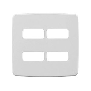 Placa Weg Composé 4X4 4 Posições Branco