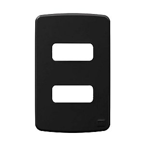 Placa Weg Composé 4X2 2 Posições Preto