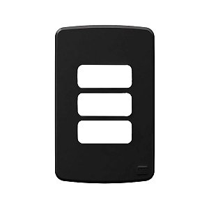 Placa Weg Composé 4X2 3 Posições Preto