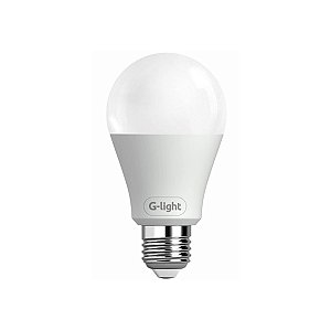 Lâmpada Led 9W Amarela 220V 3000K A60 Dimerizável G-Light