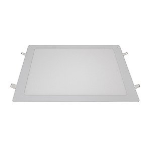 Painel Led de Embutir Quadrado 24W Bivolt 3000K 1800 Lumens 29,2CM Blumenau