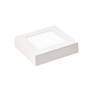 Painel Led de Sobrepor Quadrado  6W Bivolt 6500K 400 Lumens 11,3CM Blumenau