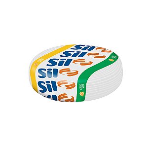 Cabo Flexível 750V  2.5mm Branco Rolo 100mtss Classe 5 Sil