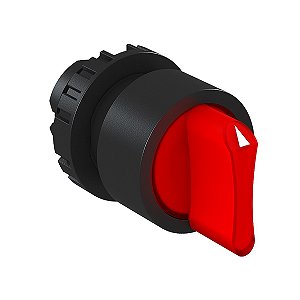 Botão Comutador 3 Posições Vermelho Knob Iluminado CSW-CKI3F451-WH Weg