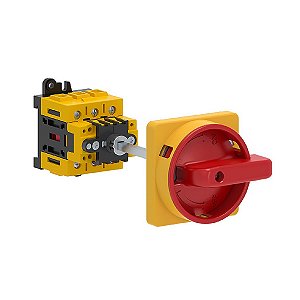 Chave Seccionadora 40A Tripolar MSW40 B3H Com Manopla Base NR12 Weg