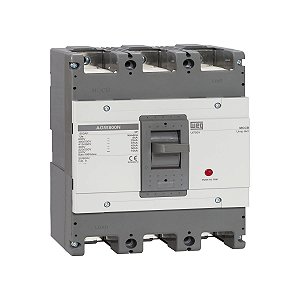 Disjuntor Caixa Moldada 500A AGW 800N 380V 45kA Térmico e Magnético Fixos Weg