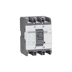 Disjuntor Caixa Moldada 50A AGW 50N 380V 18kA Térmico e Magnético Fixos Weg