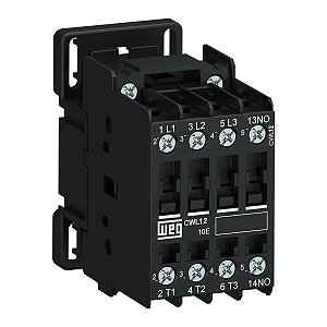 Contator 12A CWL 12.10.30 Tripolar 220V WEG