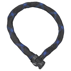 Cadeado Abus Ivera Chain 7210/85 com chave preto e azul