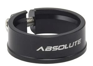 Abraçadeira de canote Absolute SL com parafuso allen preta 34,9 mm