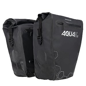 Par de Alforjes Oxford Aqua 32L preto