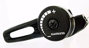 Trocador de marcha Shimano Tourney SL-TZ20 Thumb Shifter 3v lado esquerdo