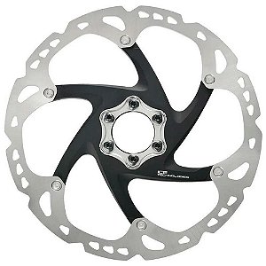 Rotor de freio a disco Shimano Deore XT SM-RT86 6 parafusos 160mm