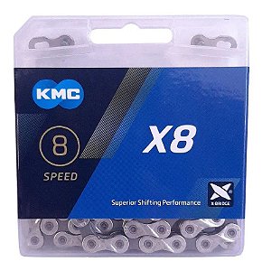 Corrente KMC X8 8v - 116 elos