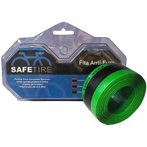 Par de Fitas Anti-Furo SafeTire 35mm aro 29" verde