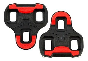 Taco VP Components AR59 de Speed para pedal Look Kéo preto e vermelho