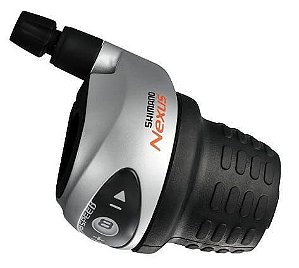 Trocador de marcha Shimano Nexus Revoshift SL-8S30 8v lado direito prata