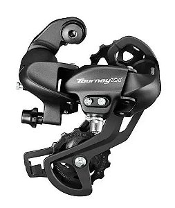 Câmbio traseiro Shimano Tourney RD-TX800 SGS 7/8v preto