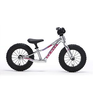 Bicicleta de equilíbrio Sense Grom 12 - alumínio e rosa