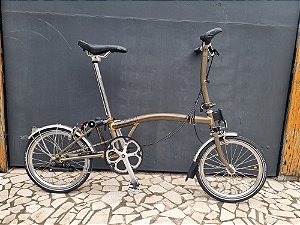 Bicicleta Brompton S2L Raw Lacquer - USADA