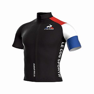Camisa de ciclismo Le Coq New Elite Tri Sleeve Noir