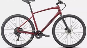 Bicicleta Specialized Sirrus X 3.0 Satin Maroon / Black / Satin Black Reflective