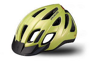 Capacete Specialized Centro Led Mips verde limão - Tam. único 56 - 60 cm