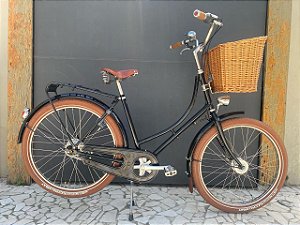 Bicicleta Velorbis Urban Ladies Chic preta - Tam. 51 cm - USADA
