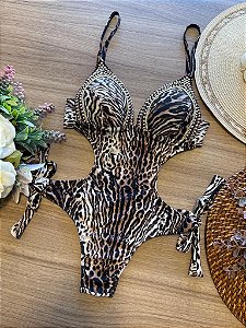MAIÔ BORDADO (Animal Print)