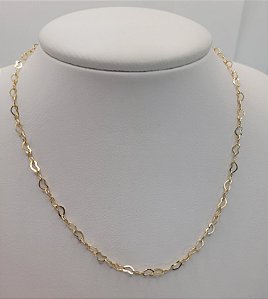 Choker elos de coração
