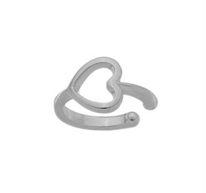 Piercing fake coração