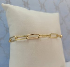 Pulseira corrente de elos