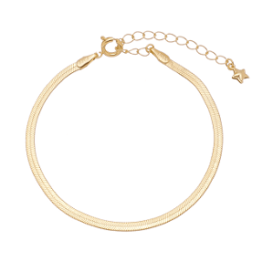 Pulseira malha de fita