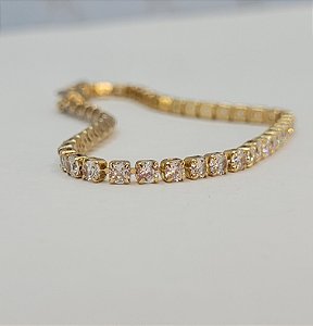 Pulseira riviera cristal