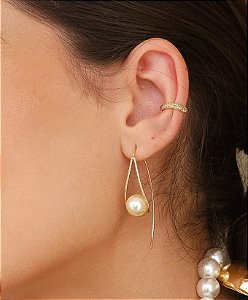 Brinco Gancho de Pérola