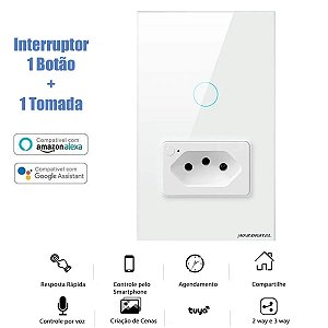 Interruptor Zigbee de 2 Botões Tuya Smart Life Repete Sinal - Ekaza -  Interruptor Inteligente - Magazine Luiza