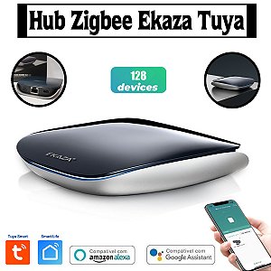 Hub Zigbee Inteligente Tuya Ekaza Cabeado 128 Dispositivos