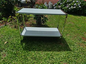 Mesa plana em inox  304