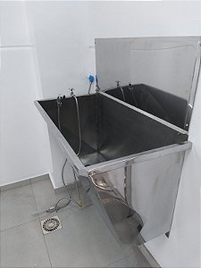 Tanque Lavatório em INOX AISI 304