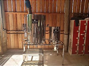 USINA MACERADORA DE PRÓPOLIS 100 LITROS EM INOX