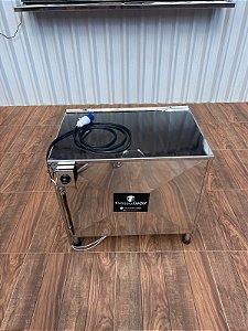 DESCRISTALIZADOR EM INOX 304 PARA BALDE (60KG) TIPO ESTUFA