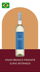 Vinho Branco Frisante Suave Mioranza